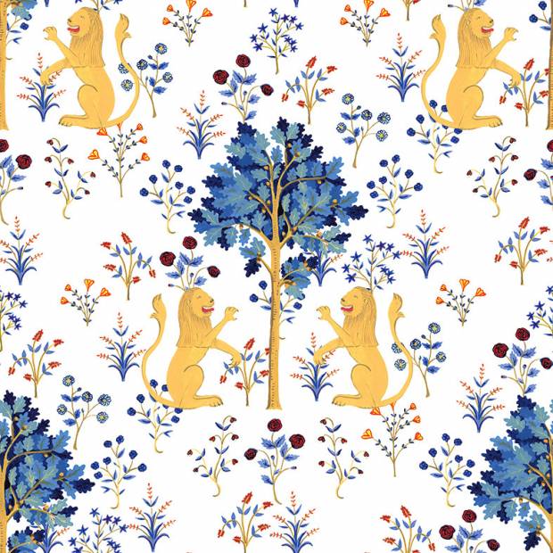 Papier peint Medieval Tapestry non tissé