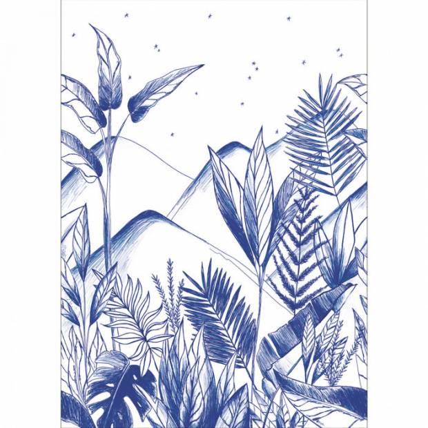 Papier Peint Tropical Night