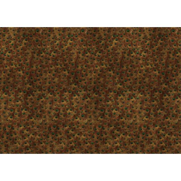 Papier peint panoramique Peafowl Gold&Silver
