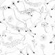 Papier Peint Jumping Bambis intissé