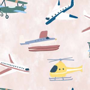 Papier Peint Draft Planes intissé