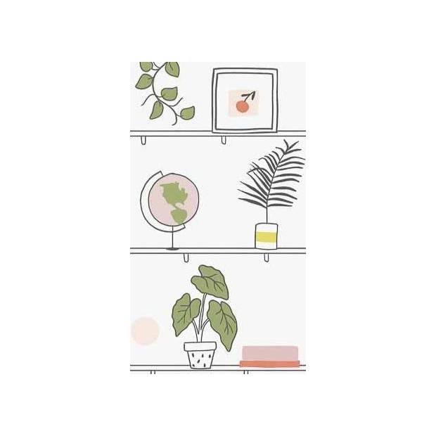 Papier Peint My Library intissé