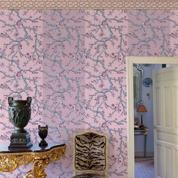 Papier peint Paravent des Amandiers non tissé