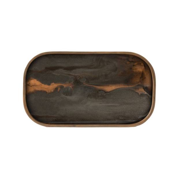 Plateau en verre Organic