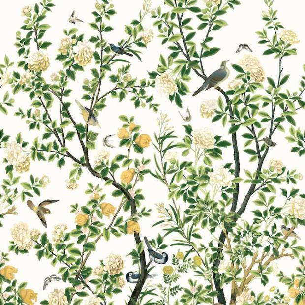 Papier Peint Panoramique Jardin Bloom Mural
