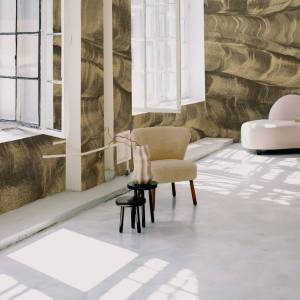 Papier peint Panoramique Sand Waves Metallics