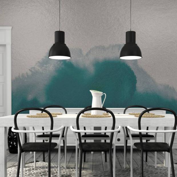 Papier peint Panoramique Coral Reefs Metallics Gold & Silver