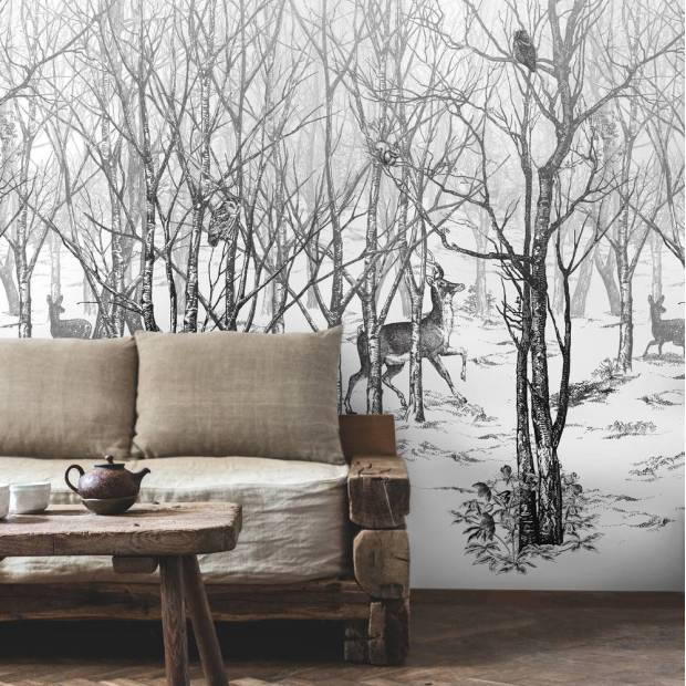 Papier Peint Forêt Enchantée