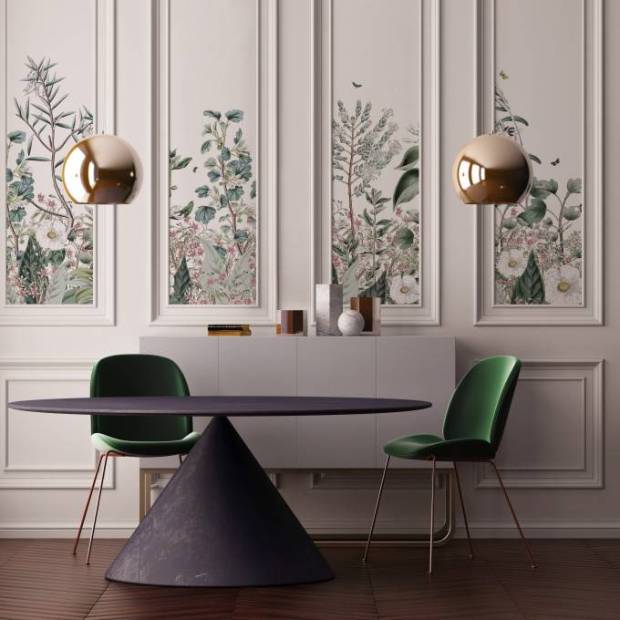 Papier peint Panoramique sur mesure Botanical Garden