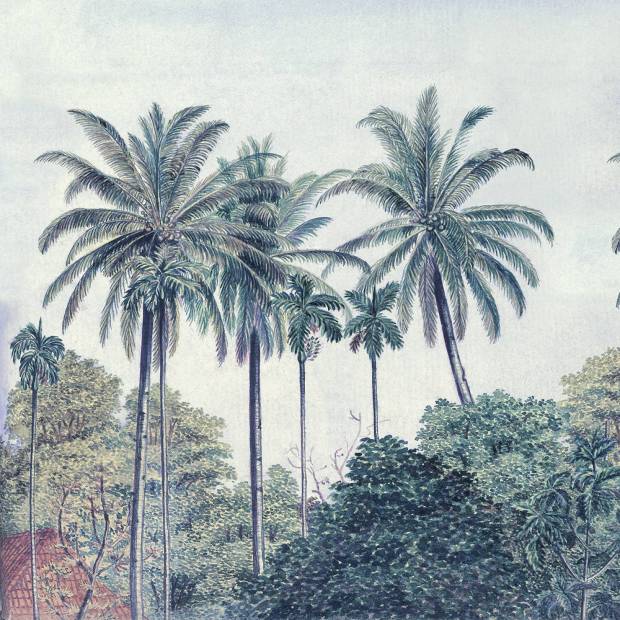 Papier peint Panoramique sur mesure Palm Grove