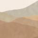 Papier peint Panoramique sur mesure Dune