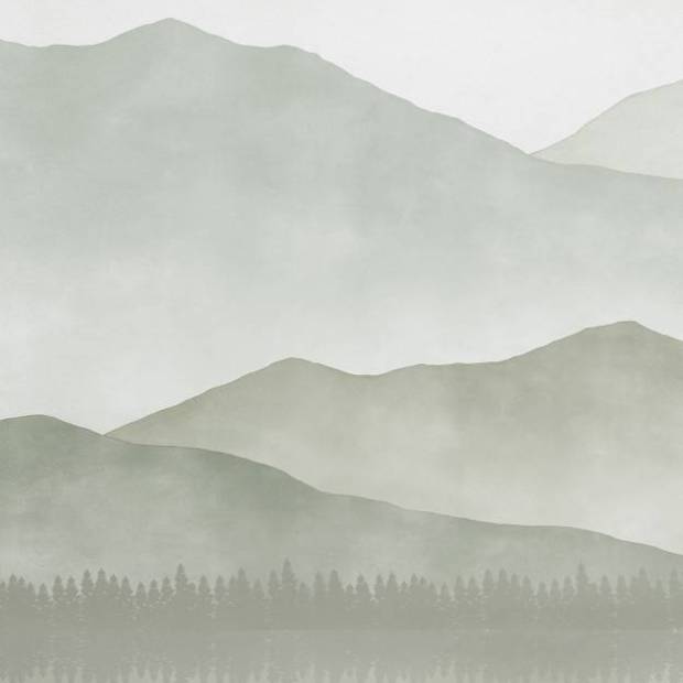 Papier peint Panoramique sur mesure Green Lake