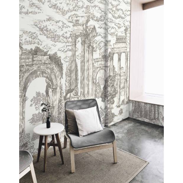 Papier peint Panoramique Ruins en Lin