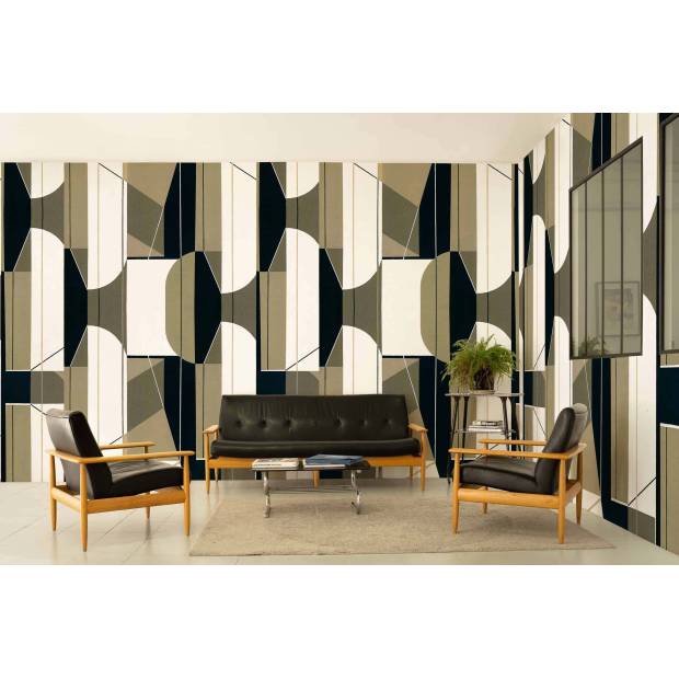 Papier peint Panoramique Pythagoras en Lin