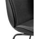 Beetle Dining Chair - Front Upholstered, Conic base