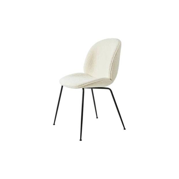 Beetle Dining Chair - Fully Upholstered, Conic base