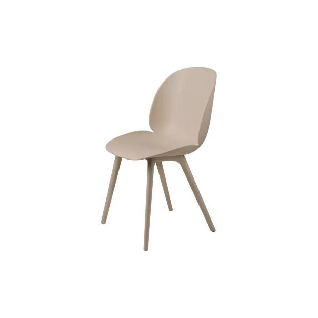 Beetle Dining Chair - Un - Upholstered, Plastic base, Monochrome, Outdoor