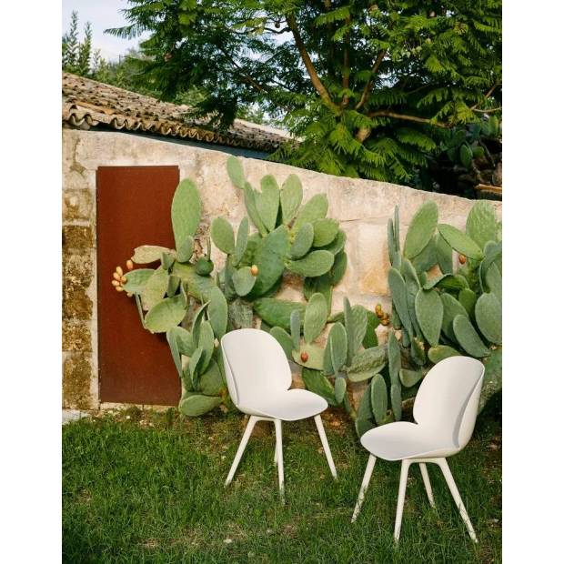 Beetle Dining Chair - Un - Upholstered, Plastic base, Monochrome, Outdoor