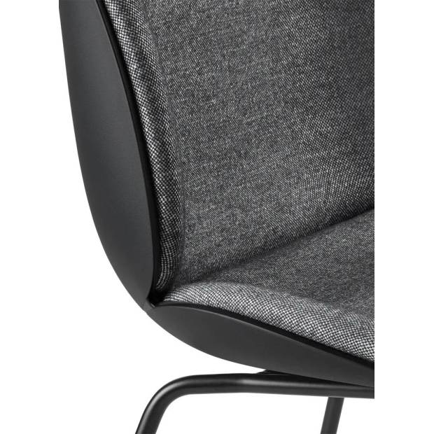 Beetle Dining Chair - Front Upholstered, Conic base