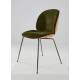 Beetle Dining Chair 3D Veneer - Front Upholstered coque Chêne