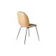 Beetle Dining Chair 3D Veneer - Front Upholstered coque Chêne