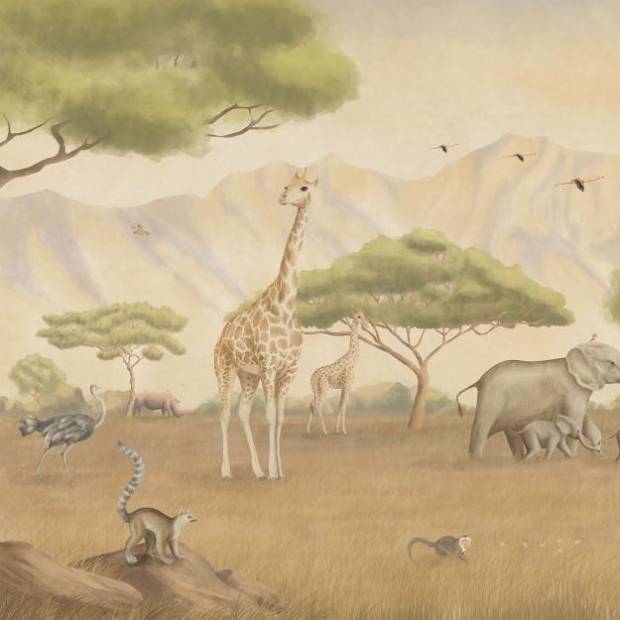 Papier peint Panoramique sur mesuree L'arbre aux secrets