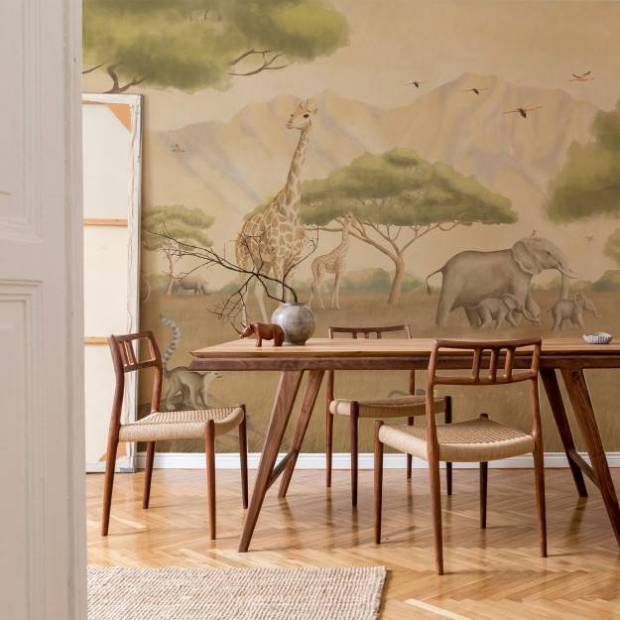 Papier peint Panoramique sur mesuree L'arbre aux secrets