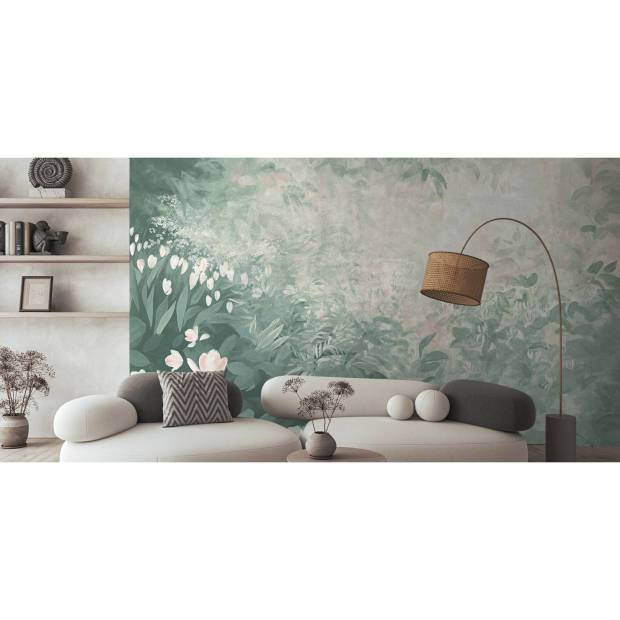 Papier peint Panoramique sur mesure Jardin Sauvage