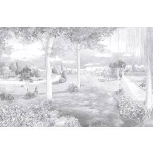 Papier peint Panoramique sur mesure Jardin Public