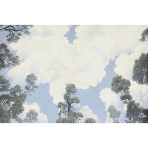 Papier peint Panoramique Intissé sur mesure Sieste au Jardin