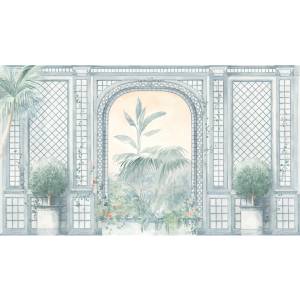 Papier peint Panoramique sur mesure Jardin de la Reine