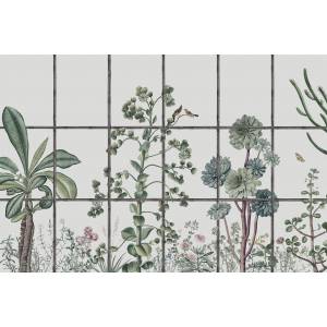 Papier peint Panoramique sur mesure Jardin Secret