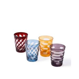 Set de 4 Tumblers Tubular