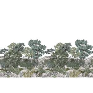 Papier peint Panoramique sur mesure Forêt de Bretagne