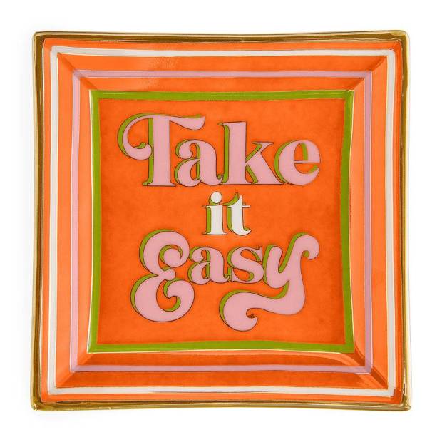 Take it Easy Square Tray