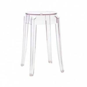 Tabouret Charles Ghost 46cm