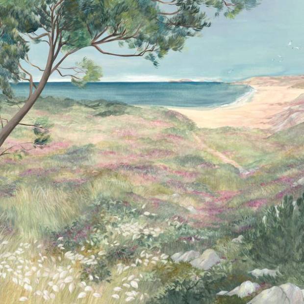 Papier peint Panoramique sur mesure Le Sentier des Douaniers