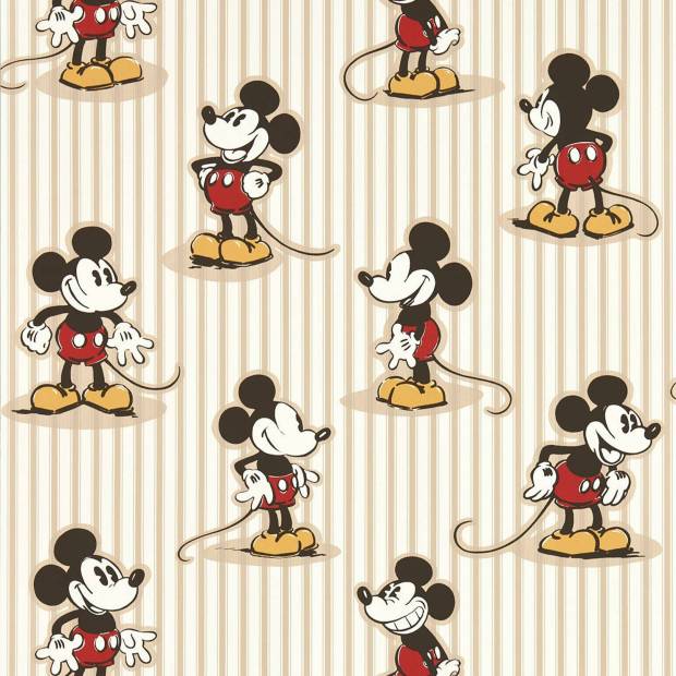 Papier peint Mickey Stripe