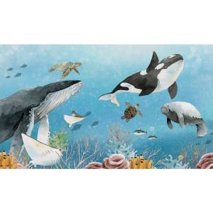 Papier peint Panoramique sur mesure Happy together