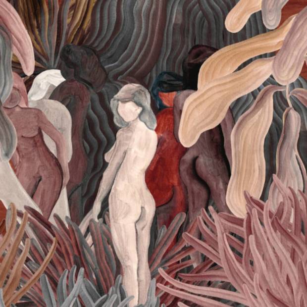 Papier Peint Panoramique Secret Silhouettes