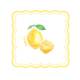 Lot 20 serviette Fraise Citron