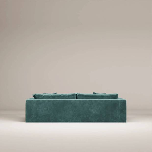 Canapé Bellechasse light 4 places - tissu velours brut