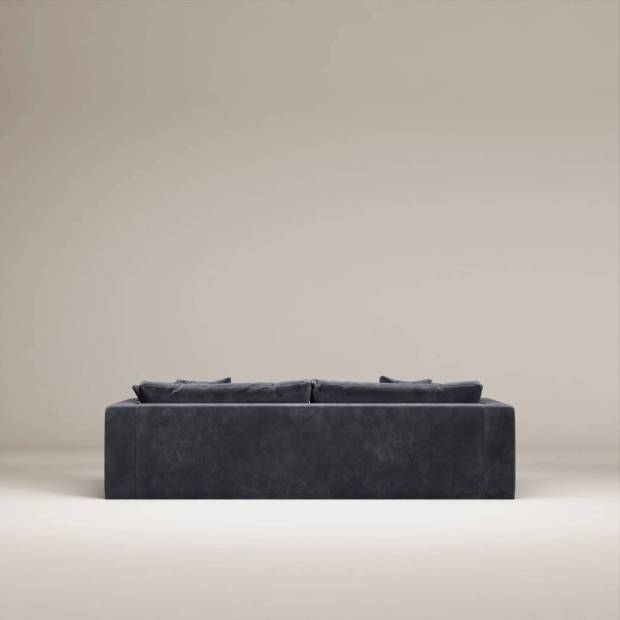 Canapé Bellechasse light 4 places - tissu velours brut