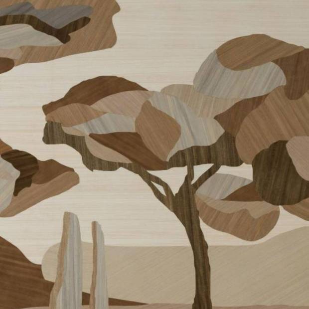 Papier peint Panoramique Under the Sycamore Tree