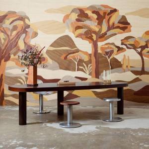 Papier peint Panoramique Under the Sycamore Tree