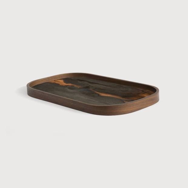 Plateau en verre Organic