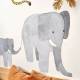 Papier Peint Elephant March Spray Up