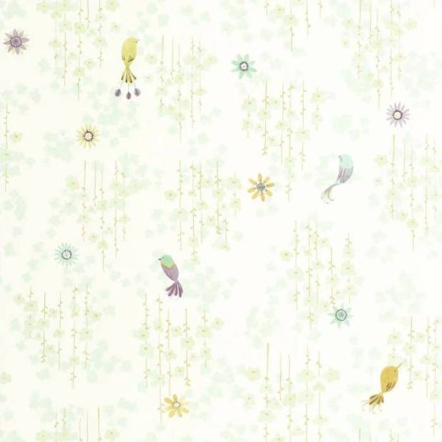 Papier Peint Tropical Birds