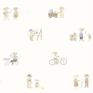 Papier peint Neighbors of the village