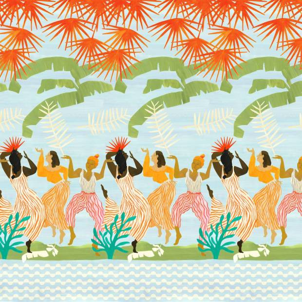 Papier peint Famous Friends